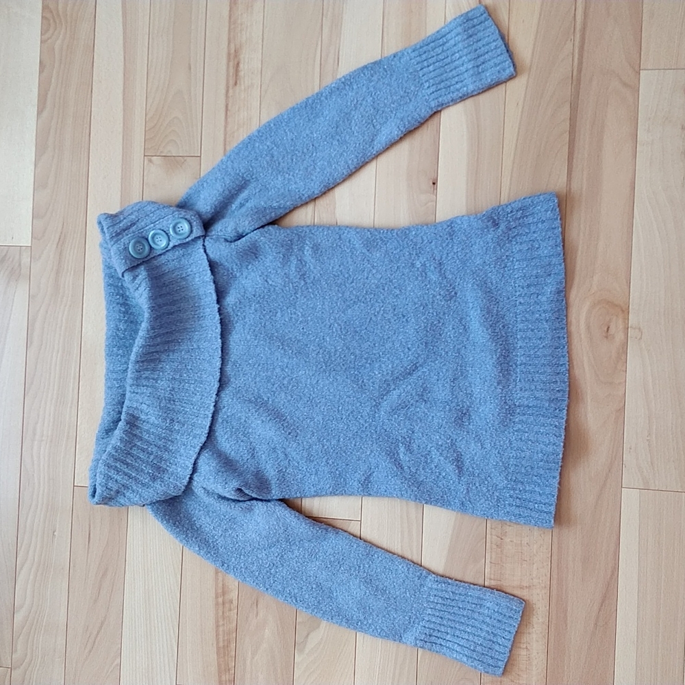 Le Chateau off-the-shoulder wool sweater